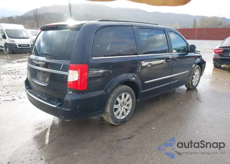 2011 Chrysler Town & Country Touring-L z USA, uszkodzony, nr VIN 2A4RR8DG8BR655996